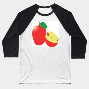 Delicious Apple Fruit Baseball T-Shirt